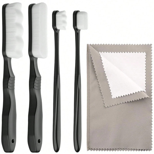 Black cleaning kit 5pcs - black,