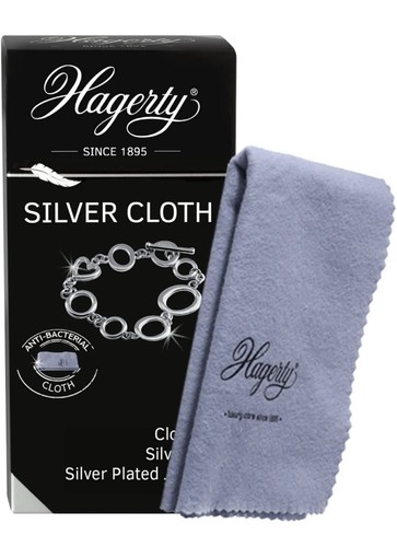 Hagerty silver cloth jewellers - silver,