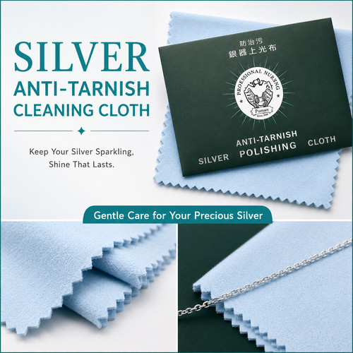Silver polishing cleaning - silver,