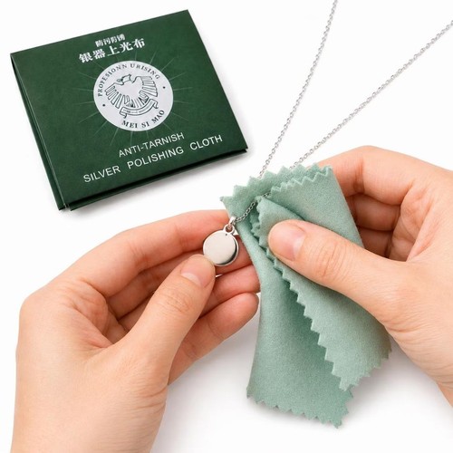 Silver polishing cloth cleaner - silver,