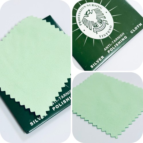 2pcs silver polishing - silver, cloth
