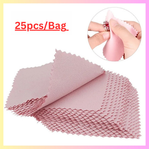 Silver polishing cloth cleaner - silver,